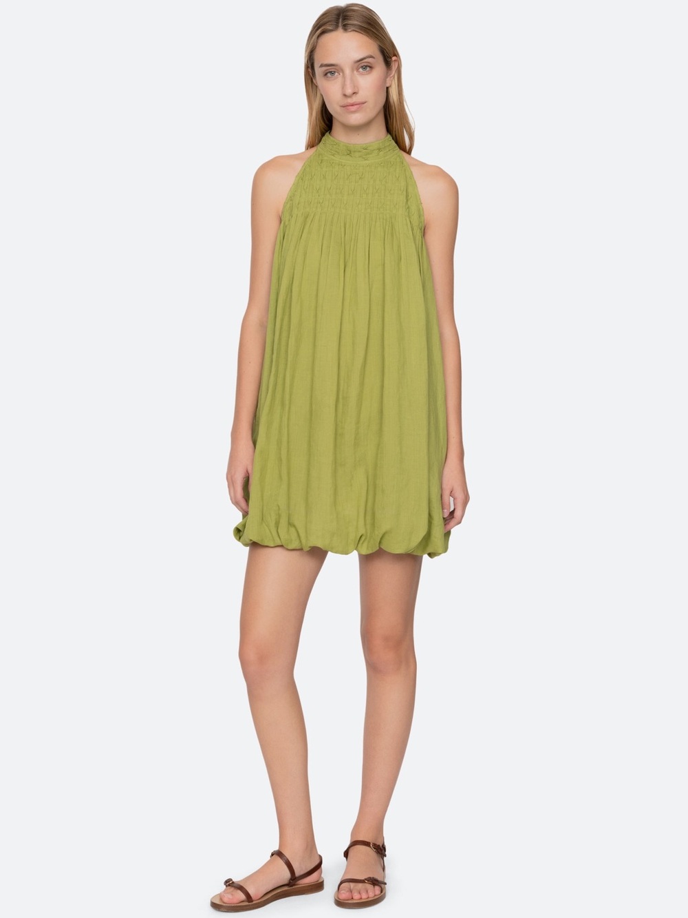 SEA Violet Mini Dress ~ Green